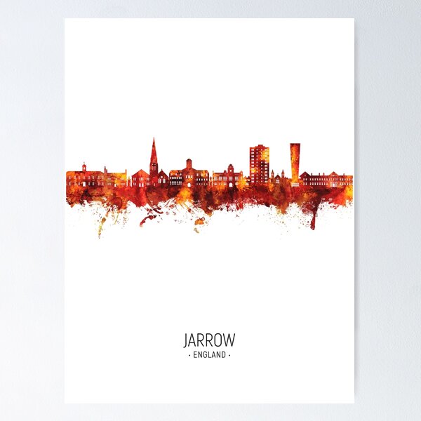 Item preview, Jarrow England Skyline designed and sold by ArtPrints.