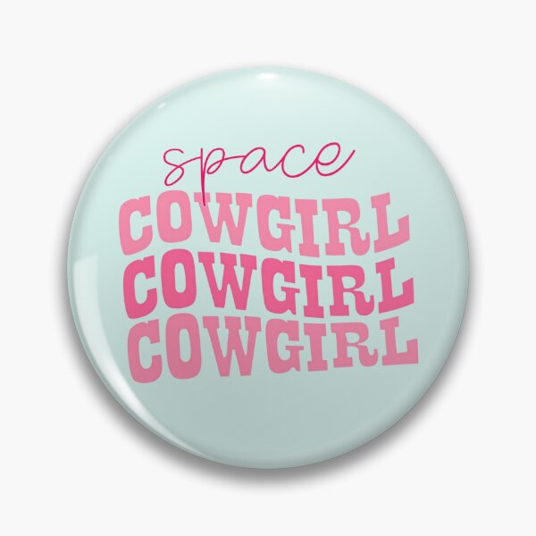 Item preview, Space Cowgirl Pink Western Retro Typography designed and sold by Vicky021.