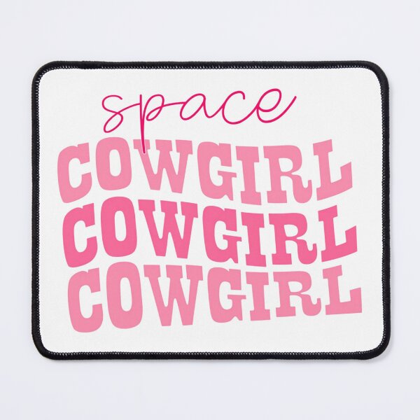 Item preview, Space Cowgirl Pink Western Retro Typography designed and sold by Vicky021.