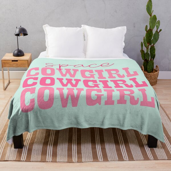 Item preview, Space Cowgirl Pink Western Retro Typography designed and sold by Vicky021.