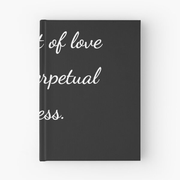 Item preview, “The spirit of love with a perpetual dulness.” - handwriting white designed and sold by ariksworld.