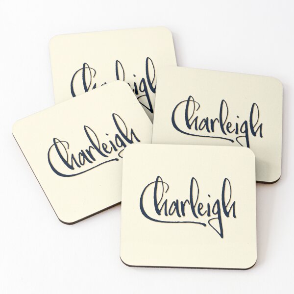 Item preview, CHARLEIGH personalized type design designed and sold by CharlottePlaceArt.