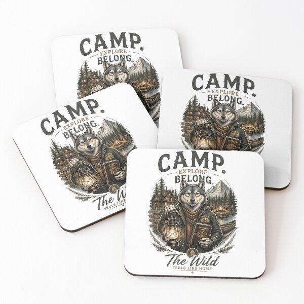 Item preview, Explore Belong Wolf Camper designed and sold by Sovereign Supply Co..