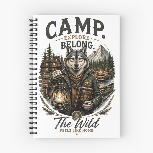 Item preview, Explore Belong Wolf Camper designed and sold by Sovereign Supply Co..