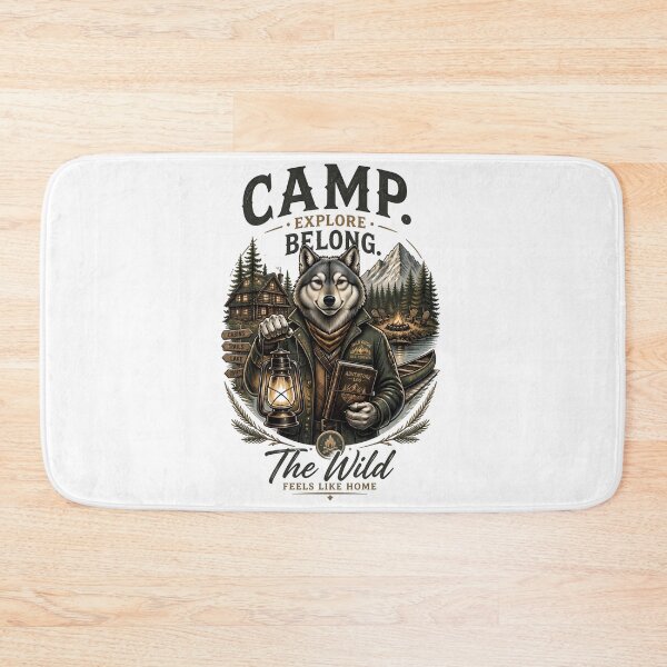 Item preview, Explore Belong Wolf Camper designed and sold by Sovereign Supply Co..