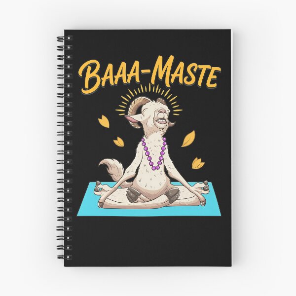 Item preview, BAAA-MASTE Funny Goat Yoga Meditation  designed and sold by Polycarz.