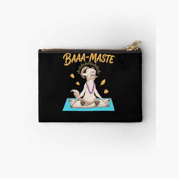 Item preview, BAAA-MASTE Funny Goat Yoga Meditation  designed and sold by Polycarz.