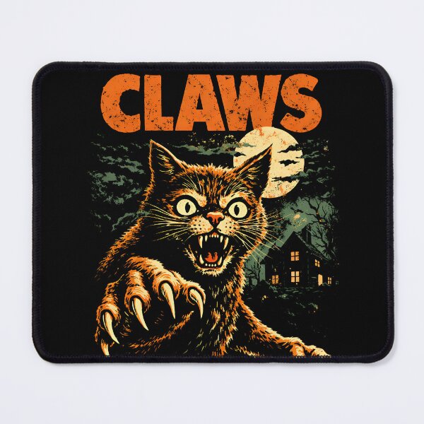 Item preview, Claws Retro Horror Cat Movie designed and sold by Imaginationbeyond.