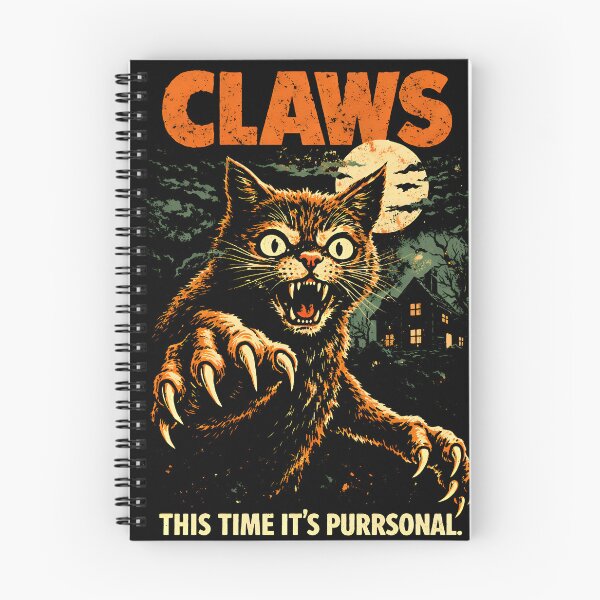 Item preview, Claws Retro Horror Cat Movie designed and sold by Imaginationbeyond.