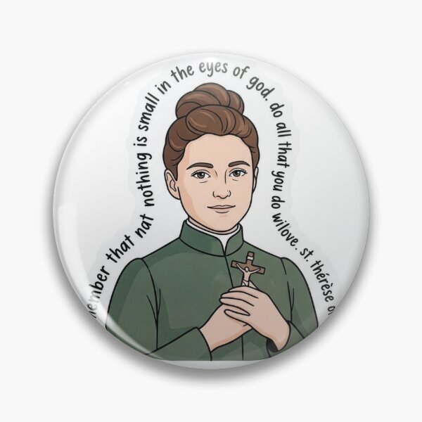Item preview, St Therese of Lisieux Do All With Love Catholic Christian designed and sold by raedattia.