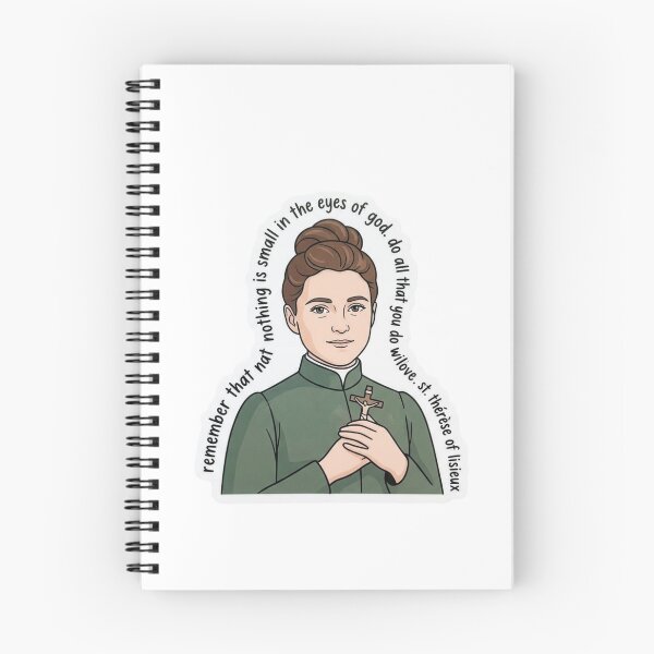 Item preview, St Therese of Lisieux Do All With Love Catholic Christian designed and sold by raedattia.