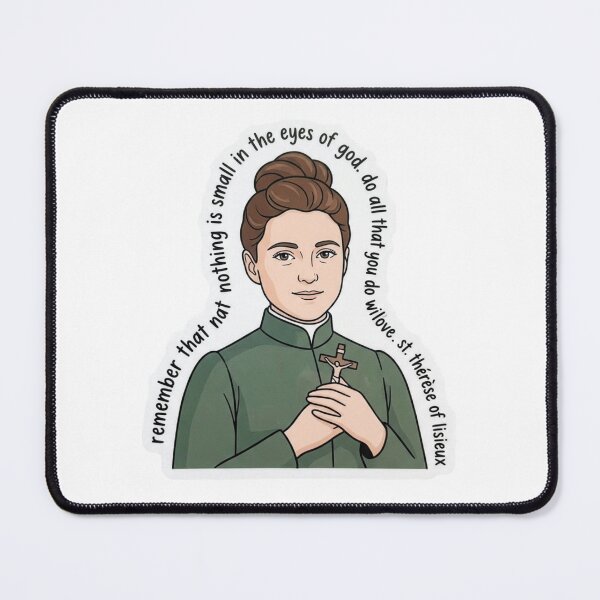 Item preview, St Therese of Lisieux Do All With Love Catholic Christian designed and sold by raedattia.