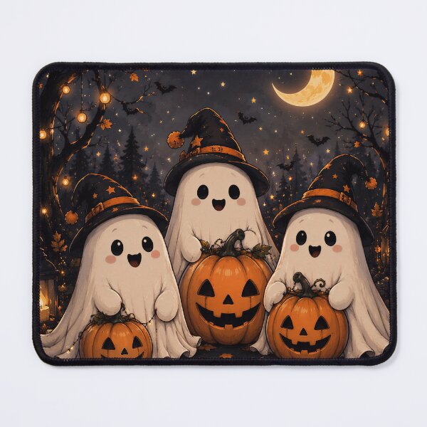 Item preview, Cute Ghost Pumpkin Halloween Spooky designed and sold by Soluna Studio.