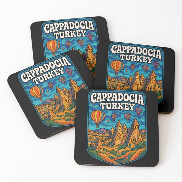 Item preview, Cappadocia Turkey Anatolia Trippy Art Travel designed and sold by TomFrontierArt.