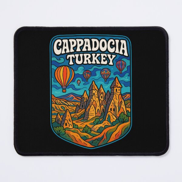 Item preview, Cappadocia Turkey Anatolia Trippy Art Travel designed and sold by TomFrontierArt.
