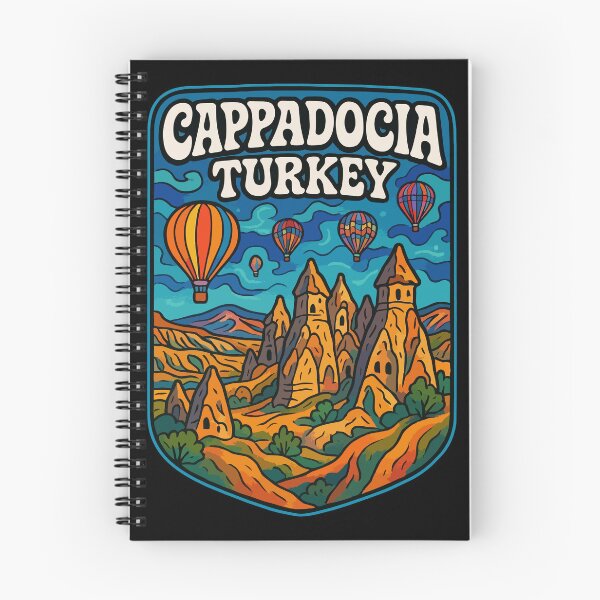 Item preview, Cappadocia Turkey Anatolia Trippy Art Travel designed and sold by TomFrontierArt.