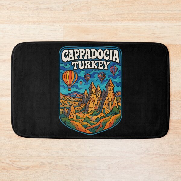 Item preview, Cappadocia Turkey Anatolia Trippy Art Travel designed and sold by TomFrontierArt.