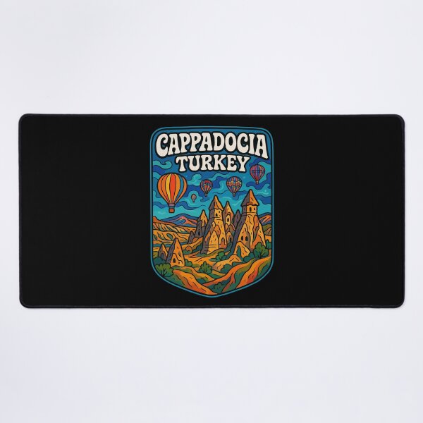 Item preview, Cappadocia Turkey Anatolia Trippy Art Travel designed and sold by TomFrontierArt.