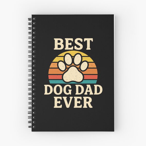 Item preview, Best Dog Dad Ever Vintage Retro Paw Print designed and sold by GiaoCalonas.