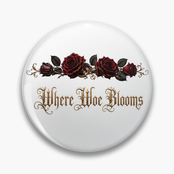 Item preview, Where Woe Blooms Gothic Roses designed and sold by The Curator of Woe.