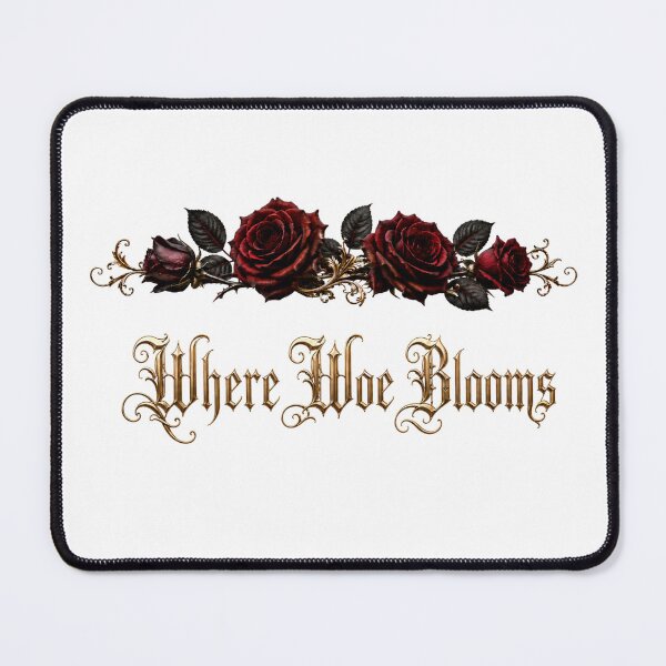 Item preview, Where Woe Blooms Gothic Roses designed and sold by The Curator of Woe.