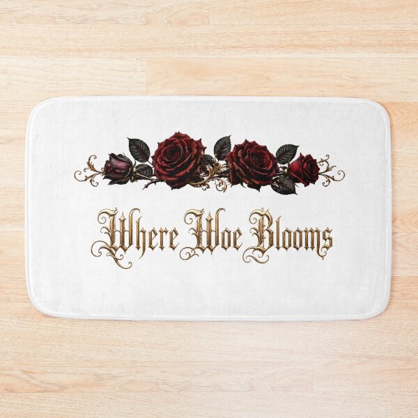 Item preview, Where Woe Blooms Gothic Roses designed and sold by The Curator of Woe.