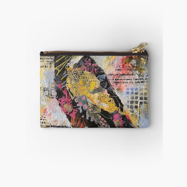 Item preview, Vibrant Patterned Bird Mixed Media Collage designed and sold by TadeoNivar.