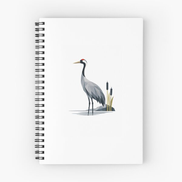 Item preview, Silent Common Crane designed and sold by Norvian.