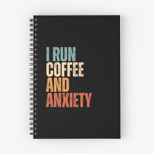 Item preview, I run coffee and anxiety designed and sold by Dondonmart.