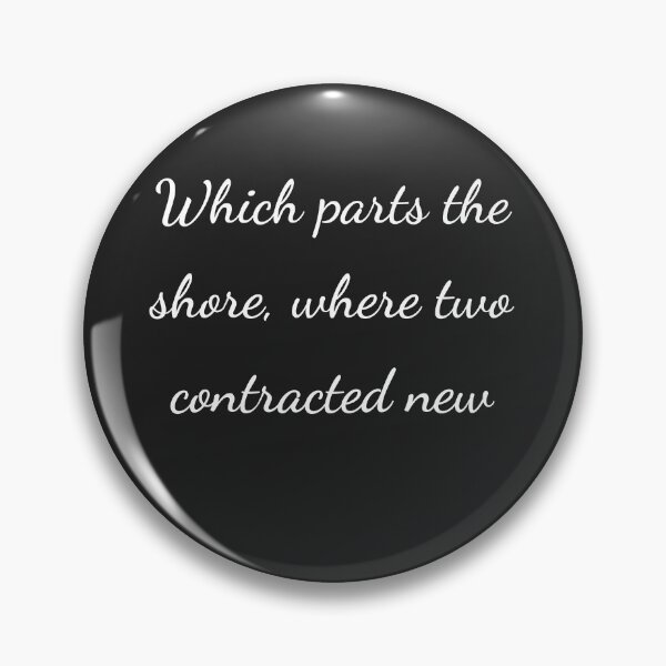Item preview, “Which parts the shore, where two contracted new” - handwriting white designed and sold by ariksworld.