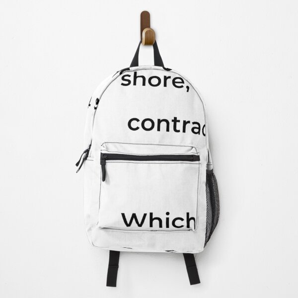 Item preview, “Which parts the shore, where two contracted new” - print black designed and sold by ariksworld.