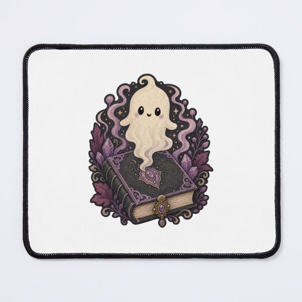 Item preview, Friendly Ghost Emerging from Spellbook designed and sold by The-Art-of-D.