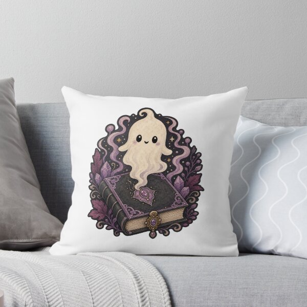Item preview, Friendly Ghost Emerging from Spellbook designed and sold by The-Art-of-D.