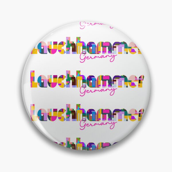 Item preview, Lauchhammer, Germany, Vibrant Abstract City Typography Art designed and sold by Wanderful-roads.
