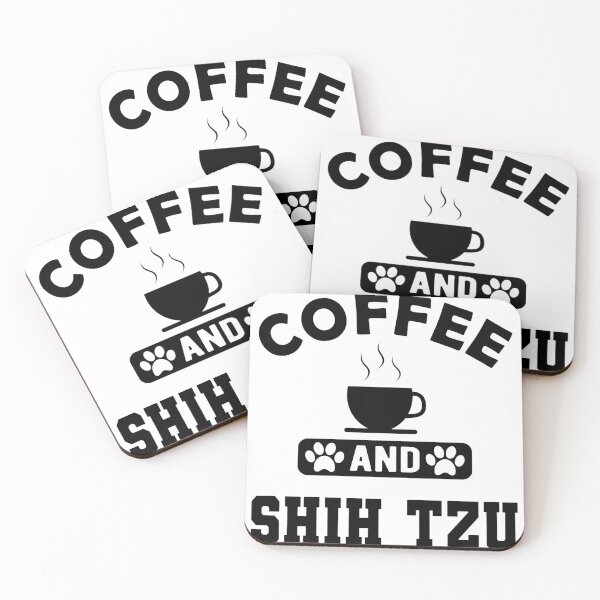 Item preview, Coffee and Shih Tzu Dog Lover Design designed and sold by GiaoCalonas.