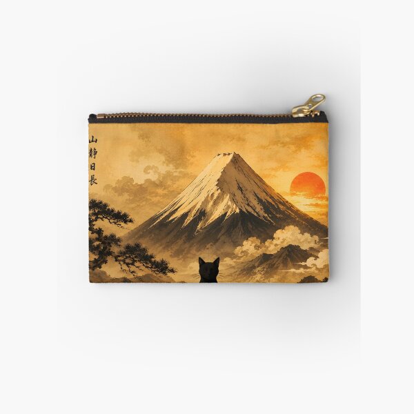 Item preview, Black Cat and Mont Fuji designed and sold by Erlin Rudho.