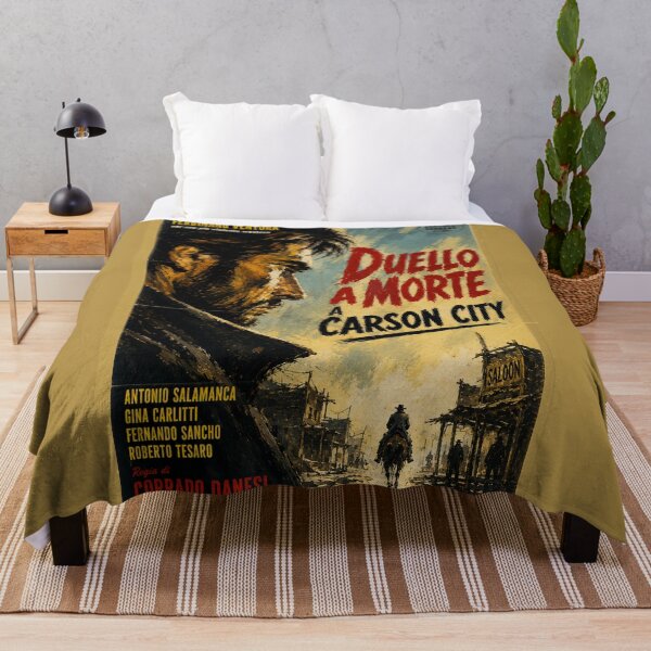 Item preview, Duello a Morte a Carson City, Fictional Spaghetti Western Poster designed and sold by Histoire s du Cinéma B.