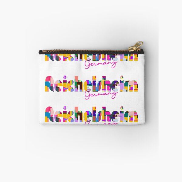 Item preview, Reichelsheim, Germany, Vibrant Abstract City Typography Art designed and sold by Wanderful-roads.
