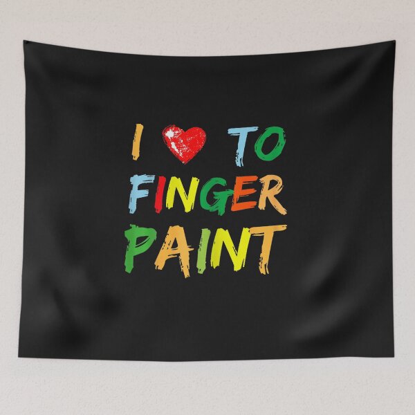 Item preview, I Heart Love to Finger Paint I'm Paint Cute Couple Valentine designed and sold by FrankIsabel.