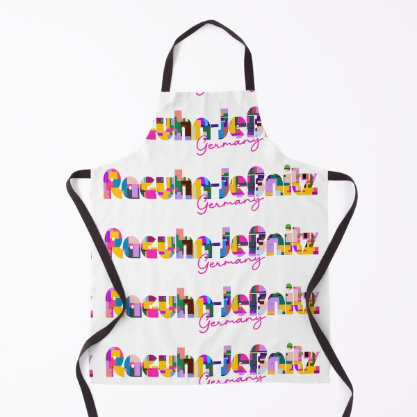 Item preview, Raguhn-Jeßnitz, Germany, Vibrant Abstract City Typography Art designed and sold by Wanderful-roads.