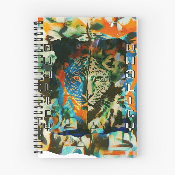 Item preview, Colorful Leopard | Duality Wild Cat Art designed and sold by bewitchedcuties.