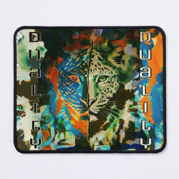 Item preview, Colorful Leopard | Duality Wild Cat Art designed and sold by bewitchedcuties.