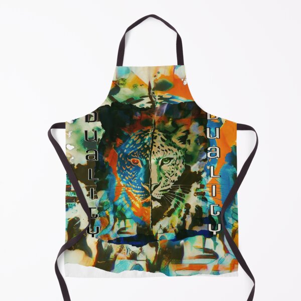 Item preview, Colorful Leopard | Duality Wild Cat Art designed and sold by bewitchedcuties.