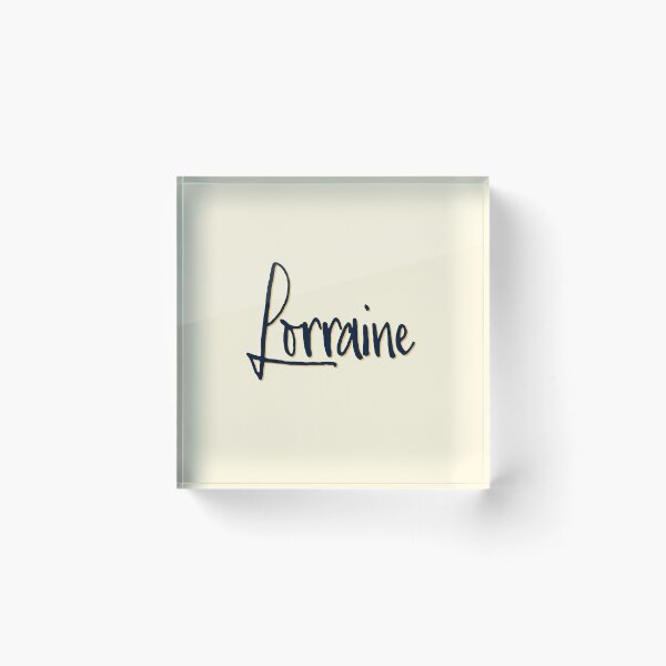 Item preview, LORRAINE personalized type design designed and sold by CharlottePlaceArt.