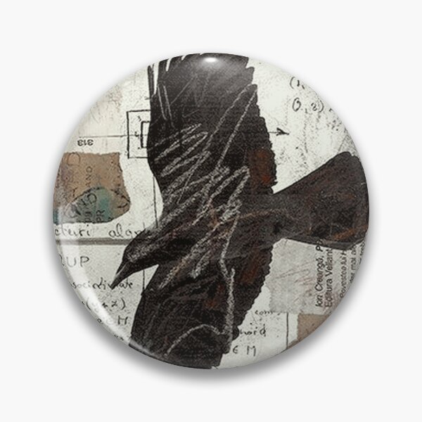 Item preview, Flying Raven Dark Academia Math Collage designed and sold by TadeoNivar.