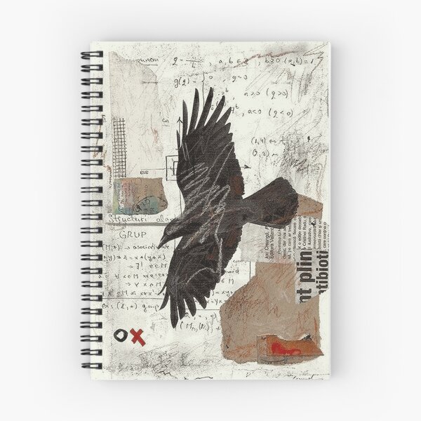 Item preview, Flying Raven Dark Academia Math Collage designed and sold by TadeoNivar.