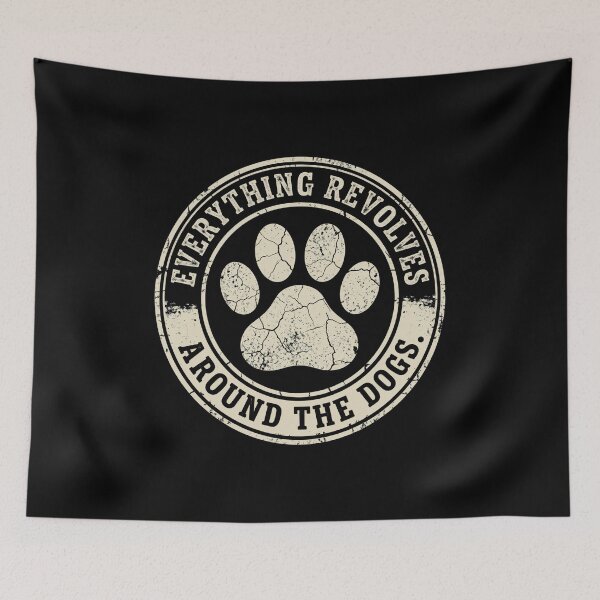 Item preview, Everything Revolves Around The Dogs Paw Emblem designed and sold by GiaoCalonas.