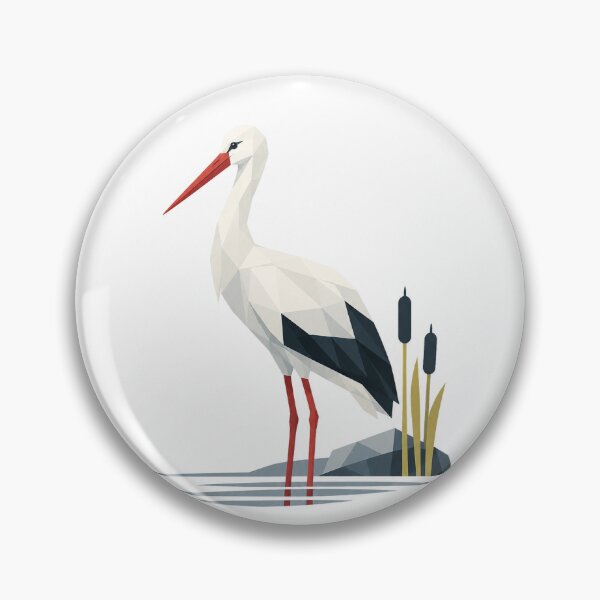 Item preview, Silent White Stork designed and sold by Norvian.