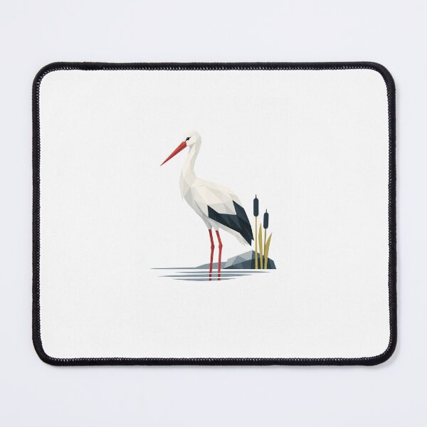 Item preview, Silent White Stork designed and sold by Norvian.