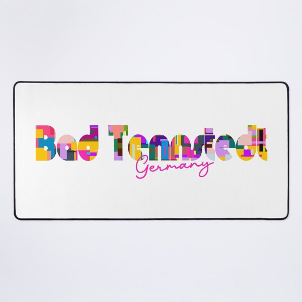 Item preview, Bad Tennstedt, Germany, Vibrant Abstract City Typography Art designed and sold by Wanderful-roads.